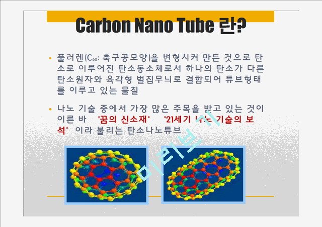 [자연과학] 전기화학 - Carbon Nano Tube[CNT] 탄소나노튜브의 응용   (4 )